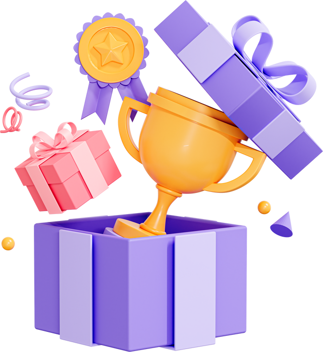 Gift with winner prize